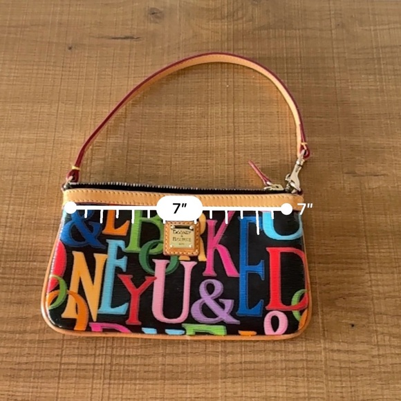 Dooney & Bourke Red and Pink Clutch - Picture 9 of 10